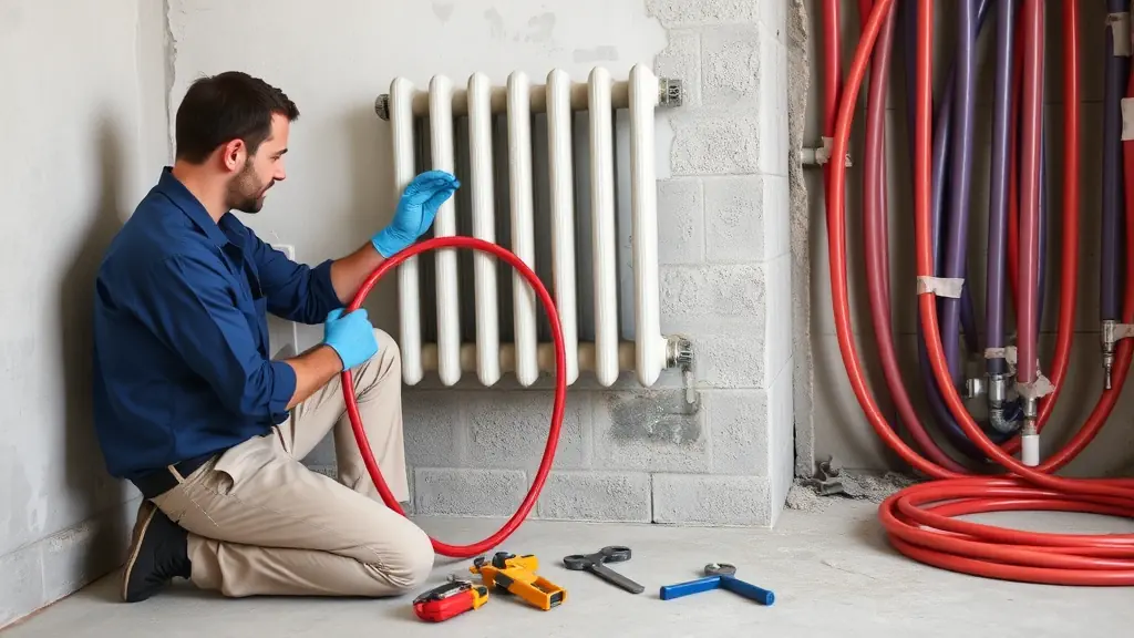 Chauffage résidence immeuble