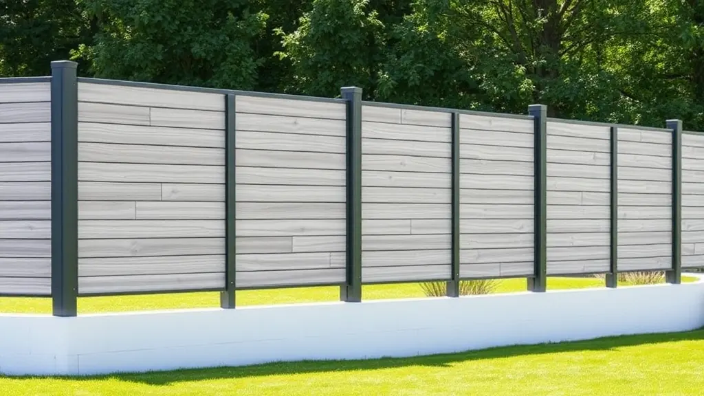 Installation clôtures PVC