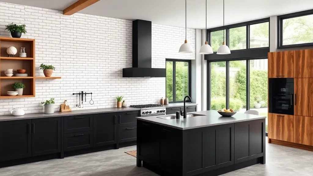 cuisine moderne en noir cuisine moderne en noir